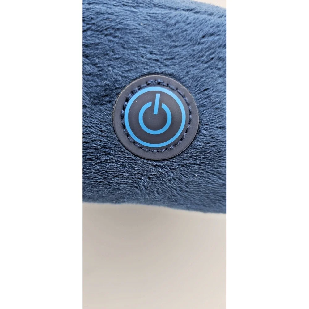 Health Touch Soft Memory Foam Massaging Lumbar Support Back Vibration Pillow